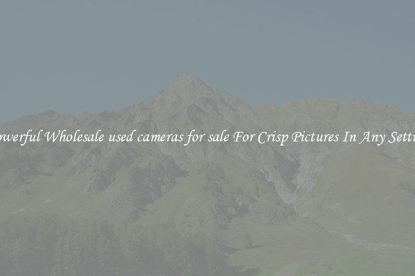 Powerful Wholesale used cameras for sale For Crisp Pictures In Any Setting