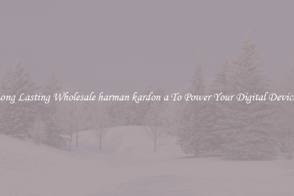 Long Lasting Wholesale harman kardon a To Power Your Digital Devices