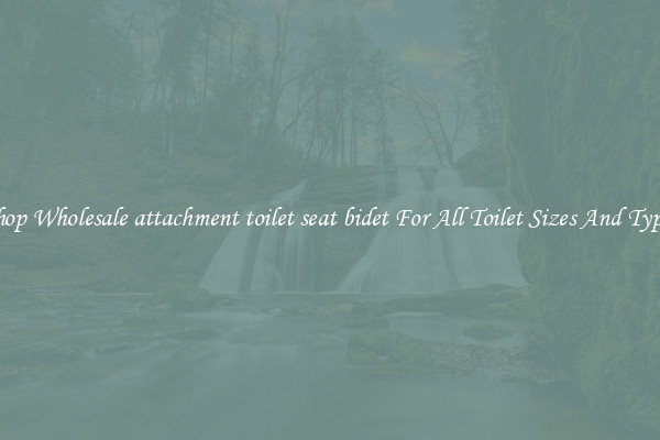 Shop Wholesale attachment toilet seat bidet For All Toilet Sizes And Types