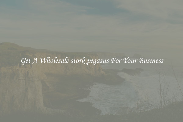 Get A Wholesale stork pegasus For Your Business